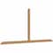 Ekena Millwork Portland Timber Gable Bracket, Western Red Cedar, 108"W x 49"H x 1 1/2"D x 3 1/2"F, 11/12 Pitch GBW108X49X0204POR00SWR - alternate 3